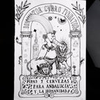 Lámina Curro: Pipas y cervezas