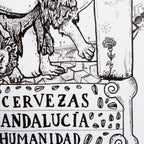 Lámina Curro: Pipas y cervezas