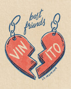 Lámina Vinito - Best friends