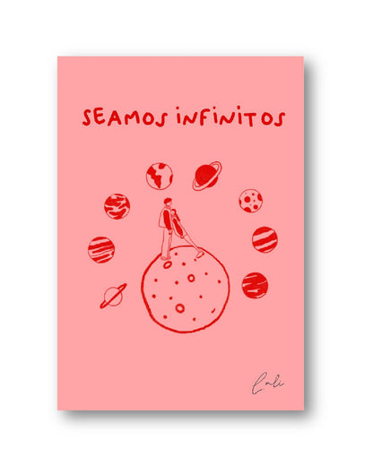 Lámina Seamos infinitos