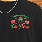 Camiseta Freiduría Las Flores Cádiz - Negra