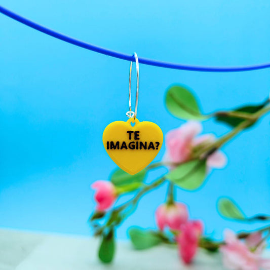 Pendiente Te Imagina? Corazón