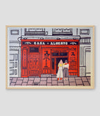 Lámina risografía Casa Alberto