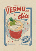 Lámina Vermú del día para su alegría