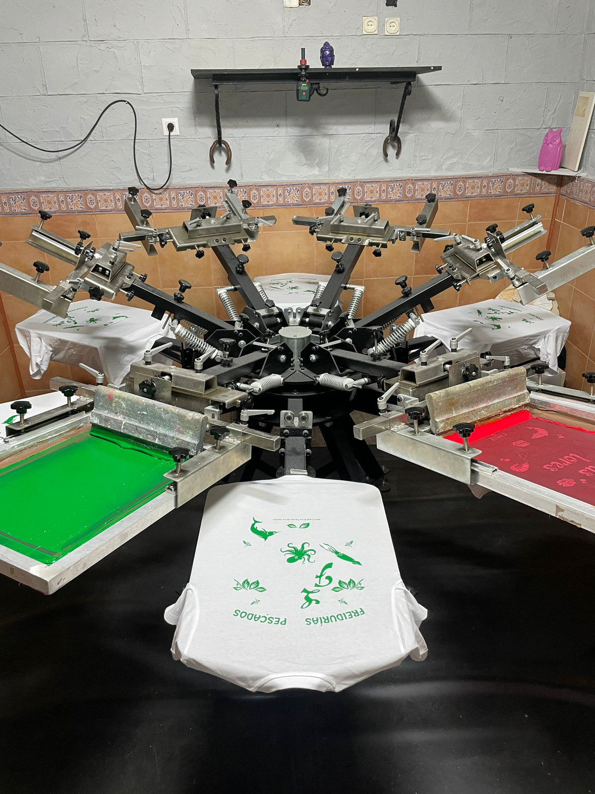Camiseta Freiduría Las Flores Cádiz - Blanca