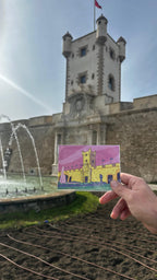 Lámina Puerta Tierra de Cádiz
