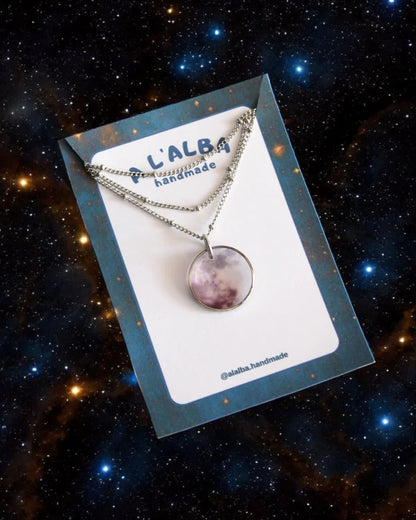Collar La Luna morada