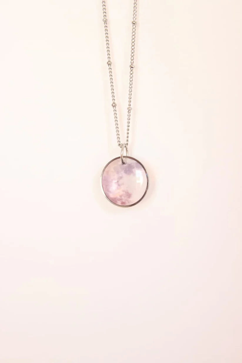 Collar La Luna morada