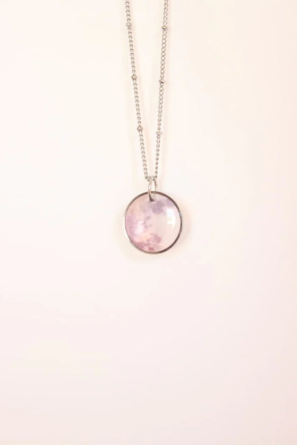 Collar La Luna morada