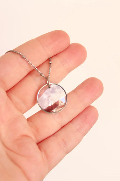 Collar La Luna morada