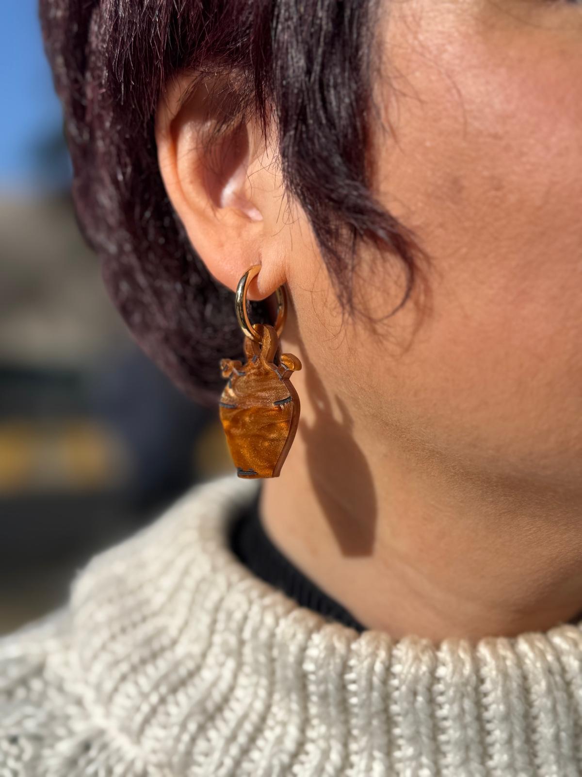 Pendientes Botijo - Búcaro