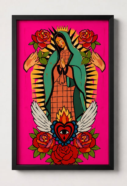 Lámina Virgen de Guadalupe