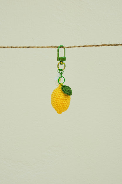 Llaveros de la huerta - crochet