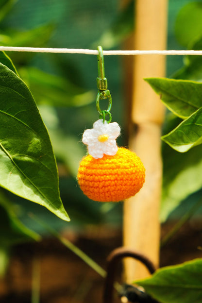 Llaveros de la huerta - crochet