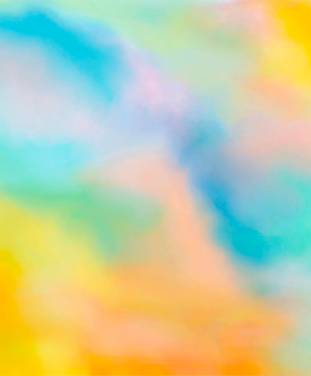 Abanico Cielo de colores - Aurora