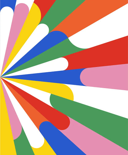 Abanico Formas de colores - Playground