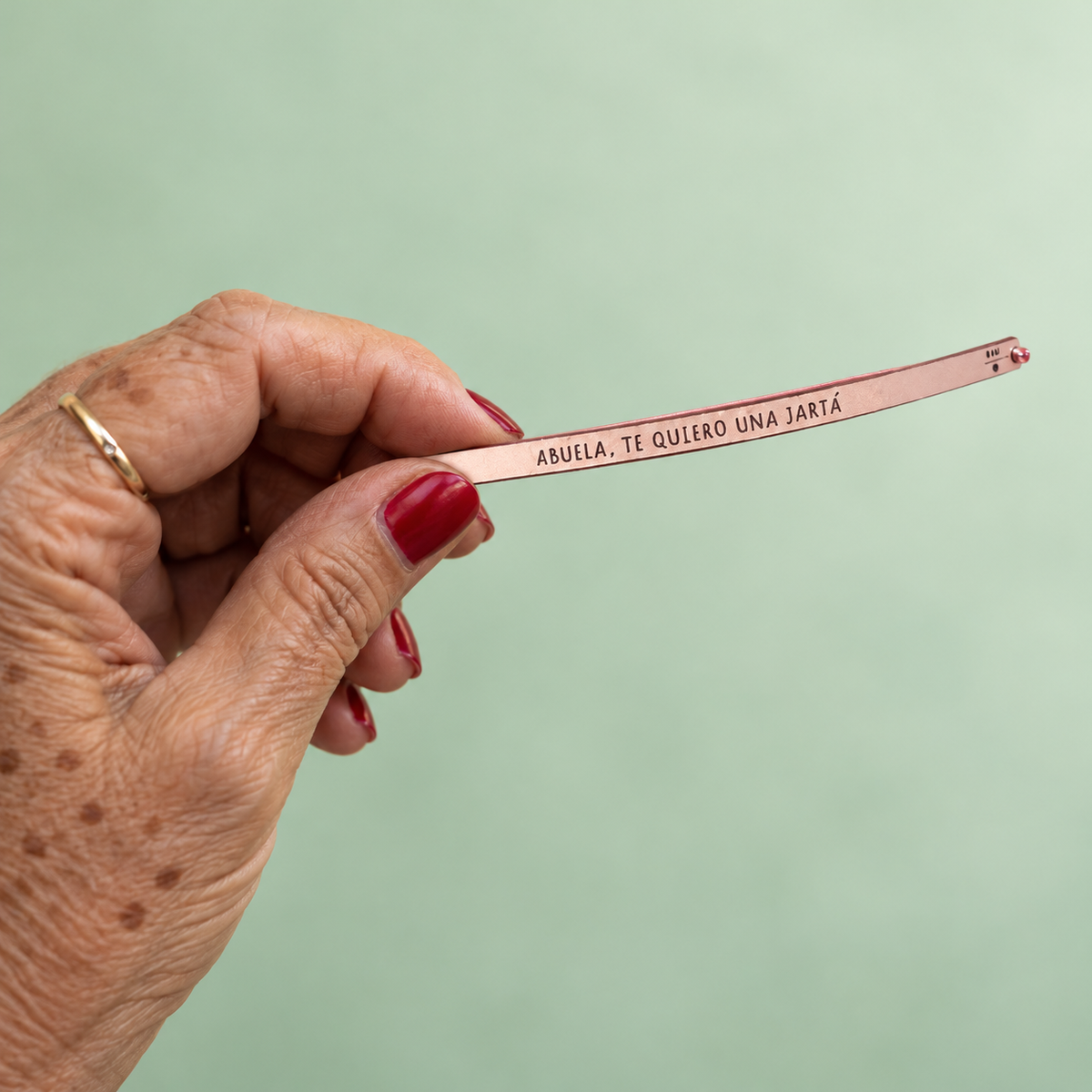 Pulsera Abuela, te quiero una jartá