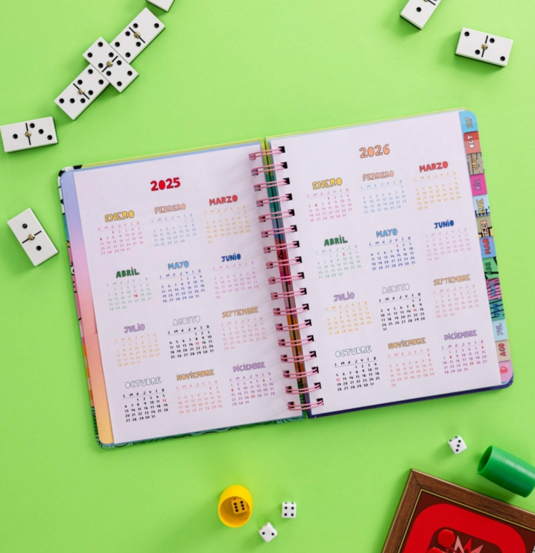 72 kilos Agenda Escolar 2025 -2026