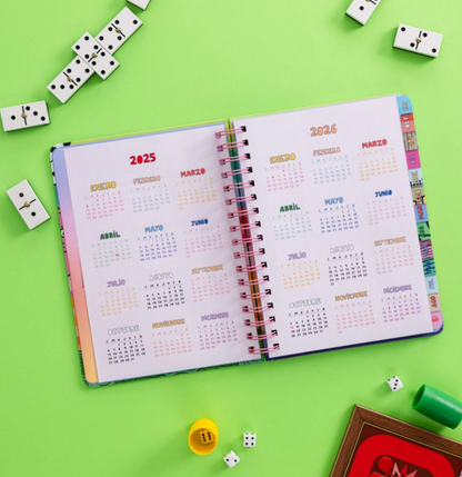 72 kilos Agenda Escolar 2025 -2026