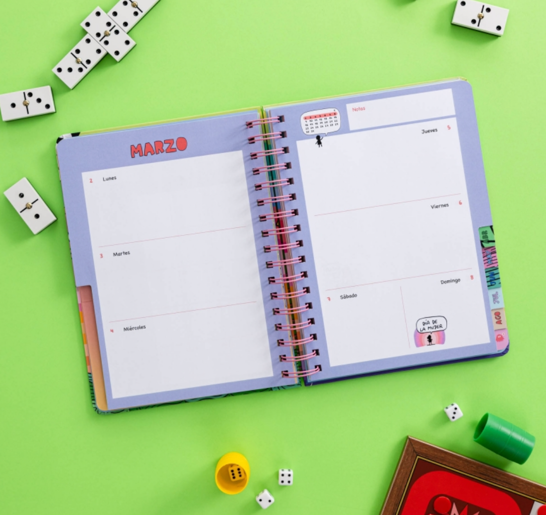 72 kilos Agenda Escolar 2025 -2026