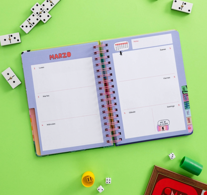 72 kilos Agenda Escolar 2025 -2026