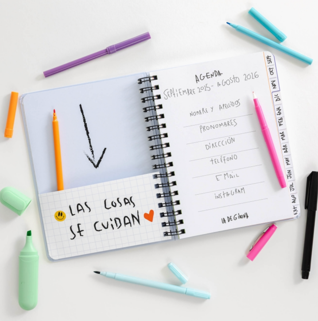 La de Girona Agenda Escolar 2025 -2026