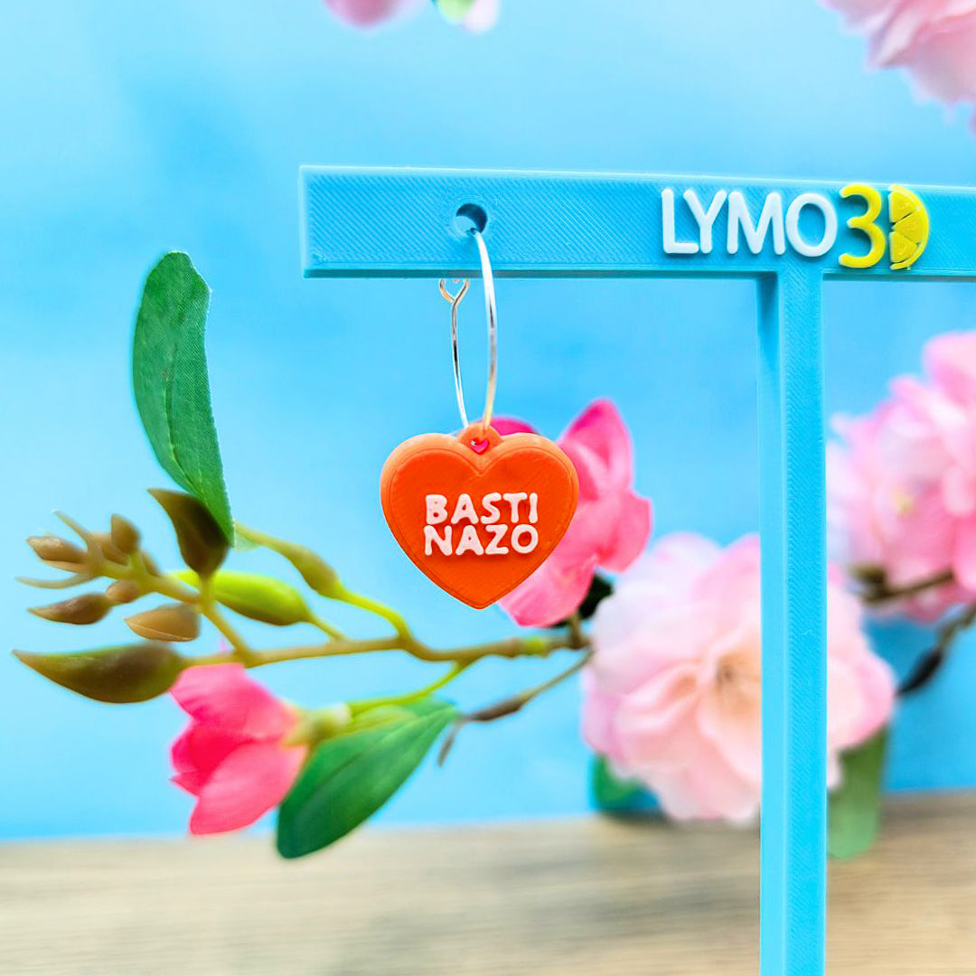 Pendiente Bastinazo Corazón