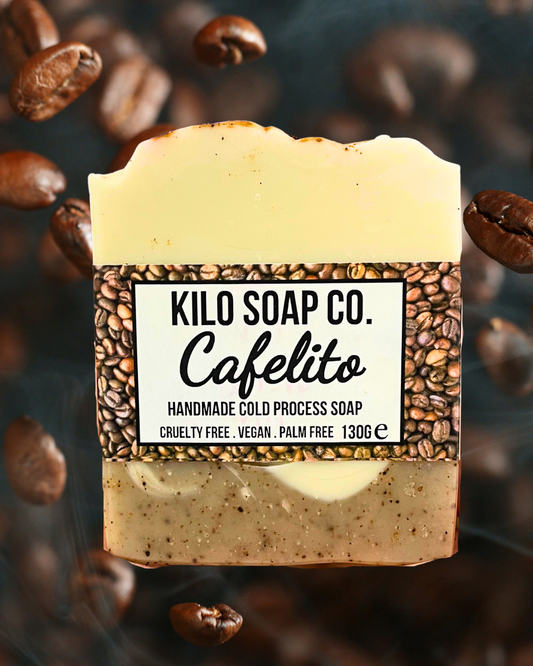 Cafelito exfoliating soap