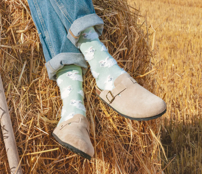 Calcetín de Conejos con pelitos