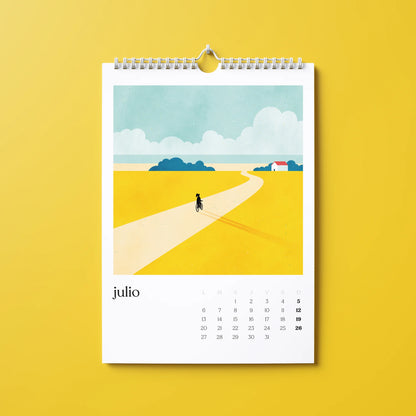 Calendario de pared 2026 Lucía Antru