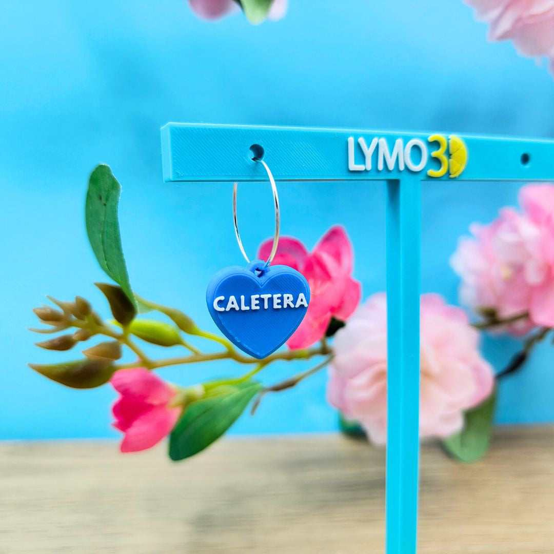 Pendiente Caletera Corazón