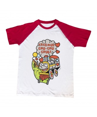 Camiseta Tren chuli - Roja