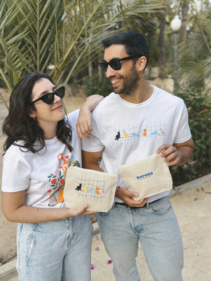 Camiseta de gatos bonitos