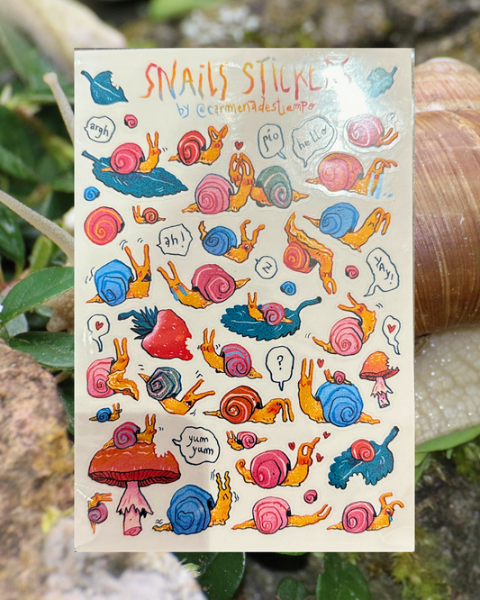 Snail stickers