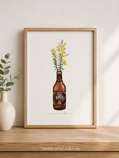 Lámina de cerveza 1906