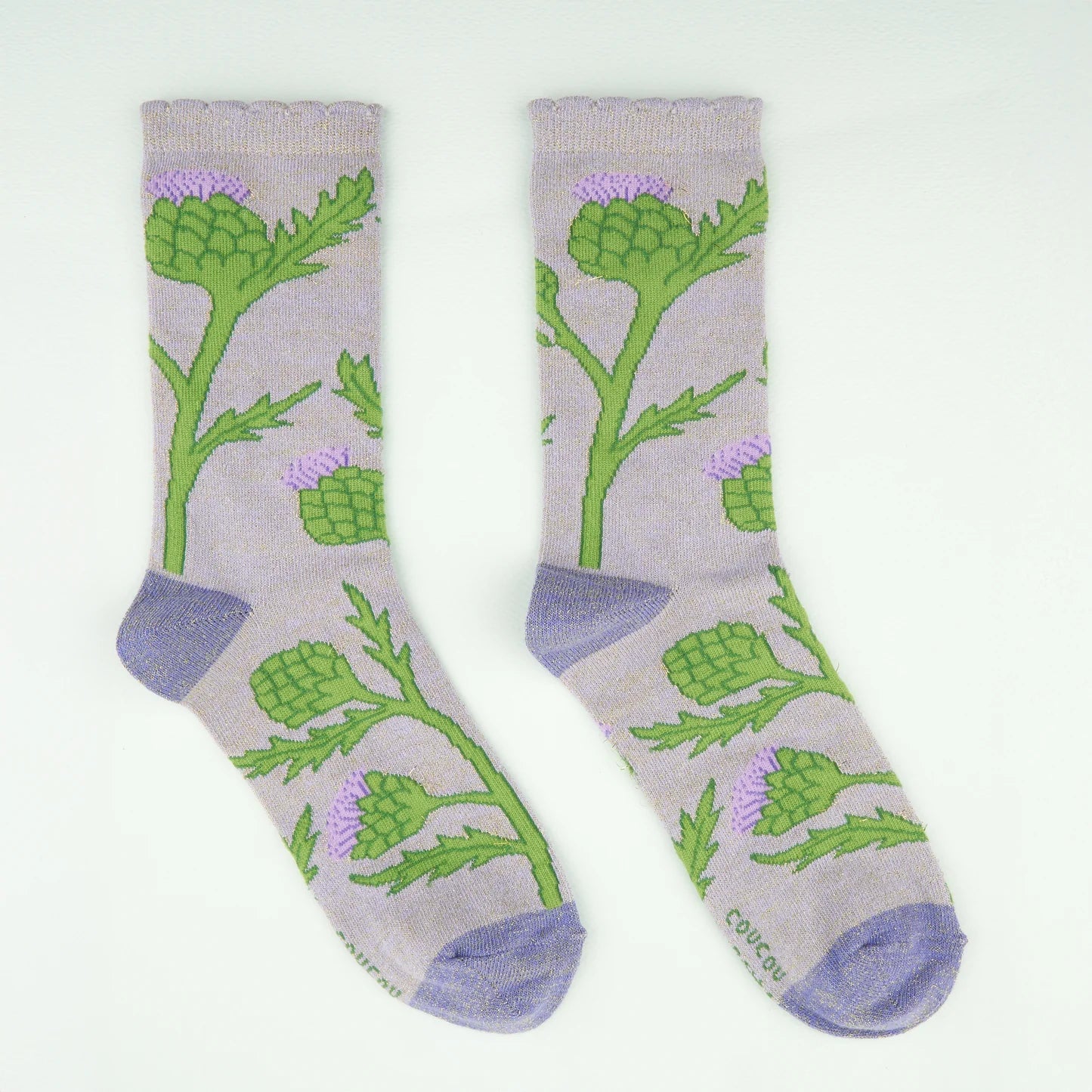 Calcetines de alcachofas de la huerta
