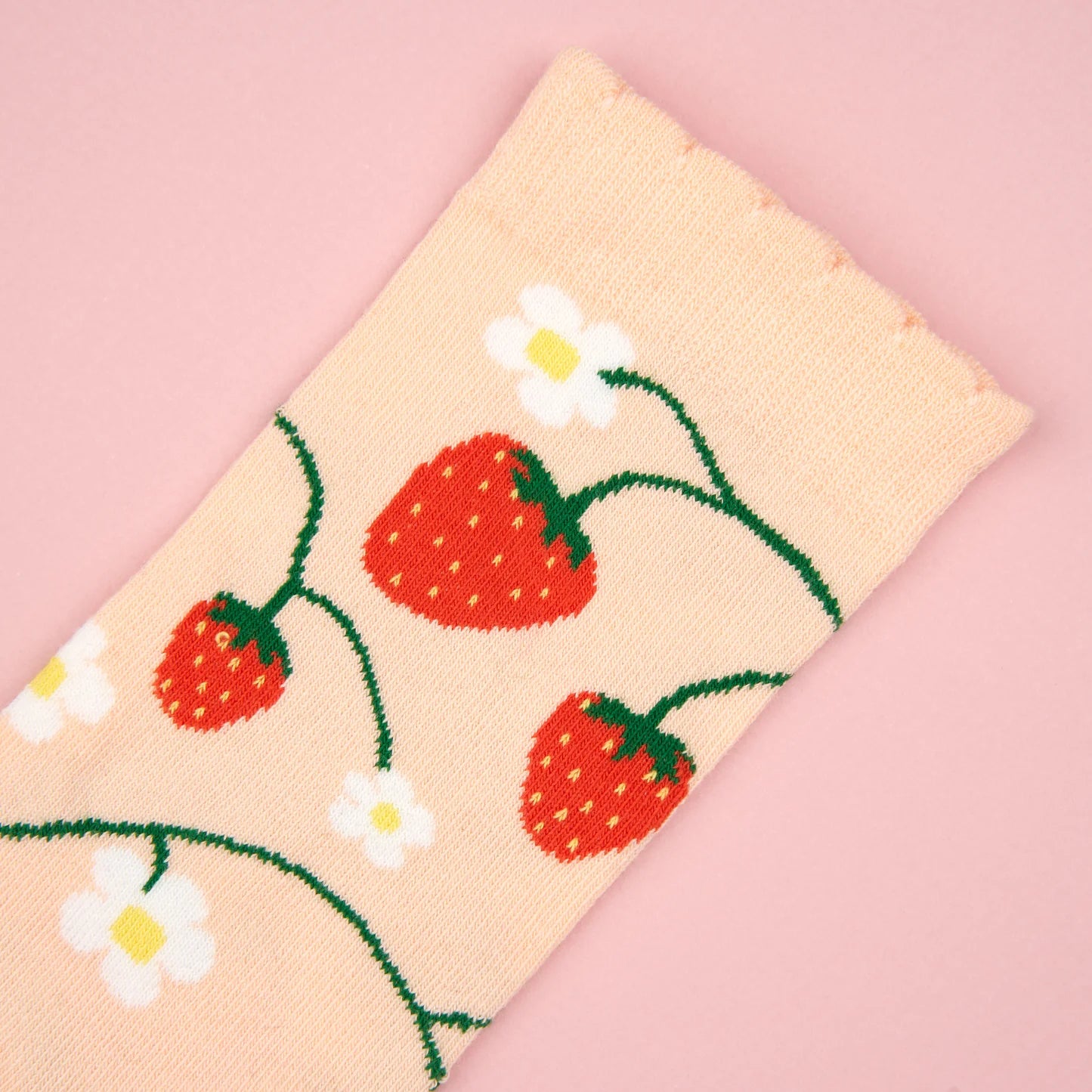 Calcetines de fresas de la huerta
