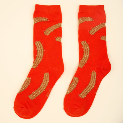 Calcetines de churros brilli