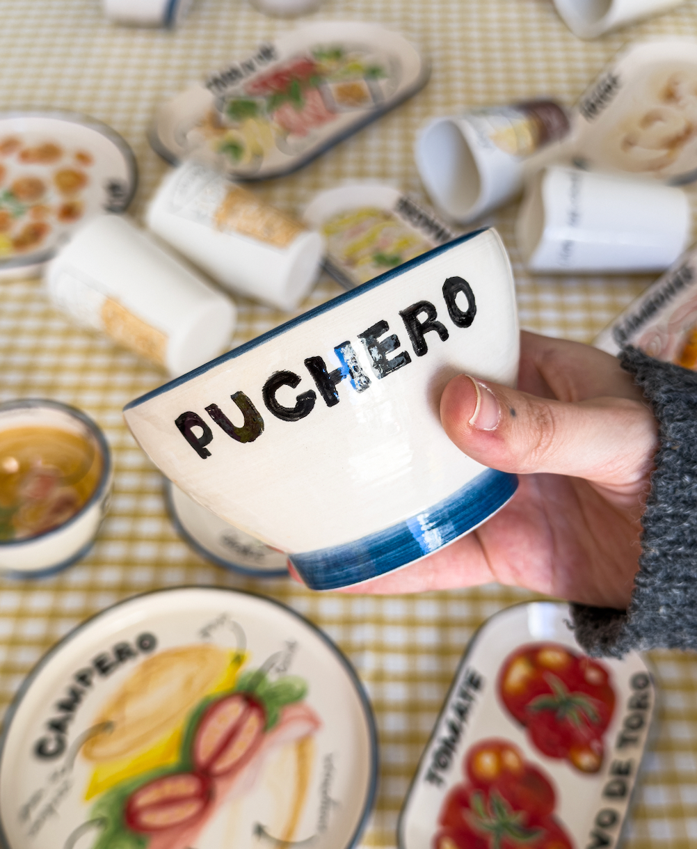 Cuenco del puchero: con to sus avíos