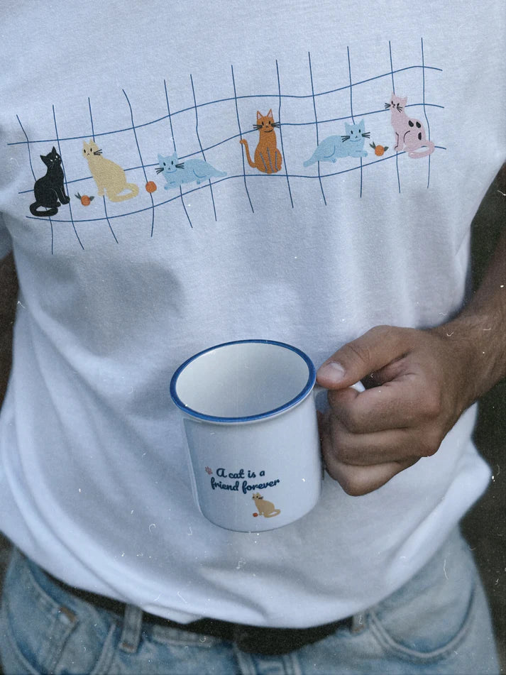 Camiseta de gatos bonitos