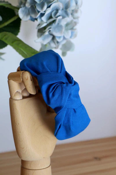 Diadema Azul vecina - de nudo