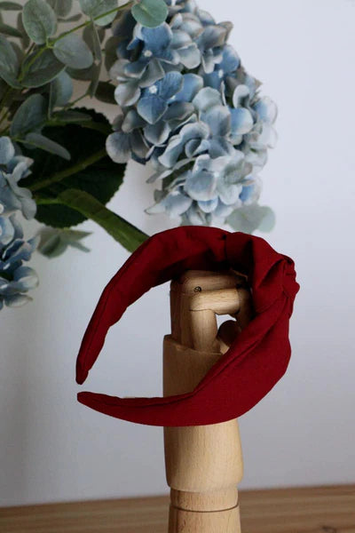 Diadema Granate - de nudo