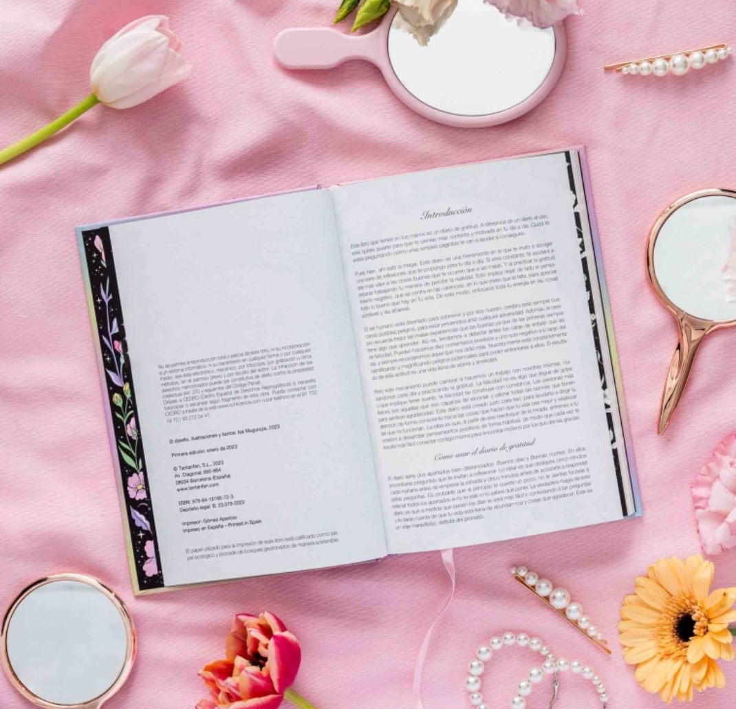 Diario de gratitud Isa Muguruza