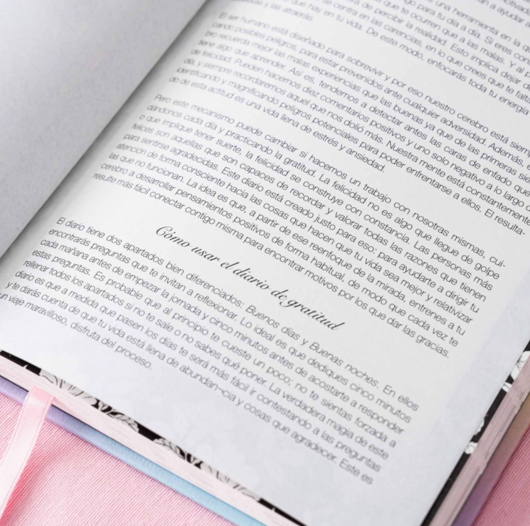 Diario de gratitud Isa Muguruza