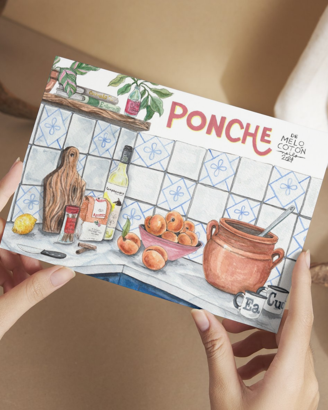 Lámina Ponche de Melocotón