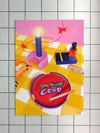 Lámina Fuma menos coño