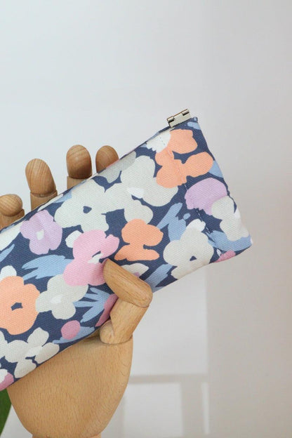 Funda de gafas acolchada estampado de flores