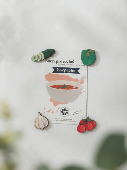 Recetas de imanes: Gazpacho