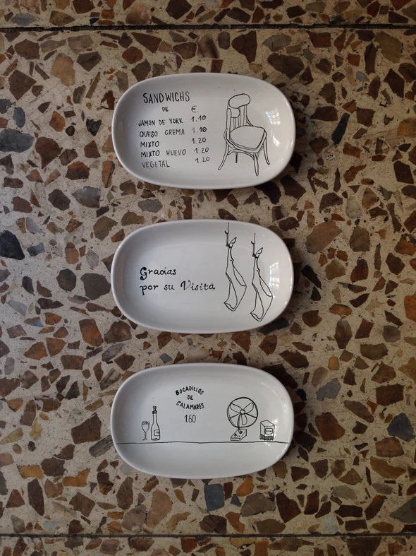 Platos para el aperitivo (Pack de 3)