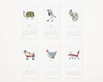 Calendario Animales 2024